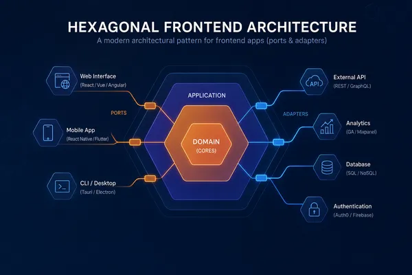 Hexagonal Architecture in React: A Practical Guide 🏗️