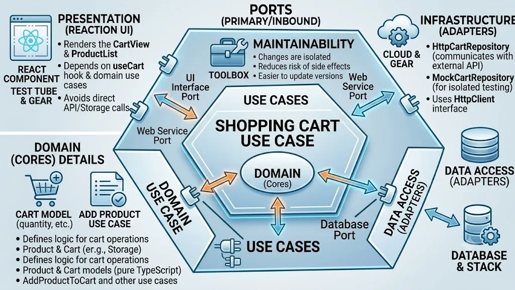 Shopping Cart Architecture Example